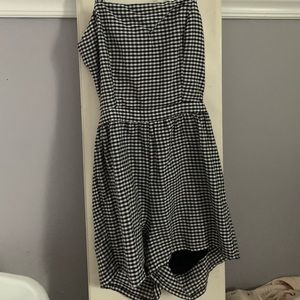 Kendall & Kylie Plaid Romper